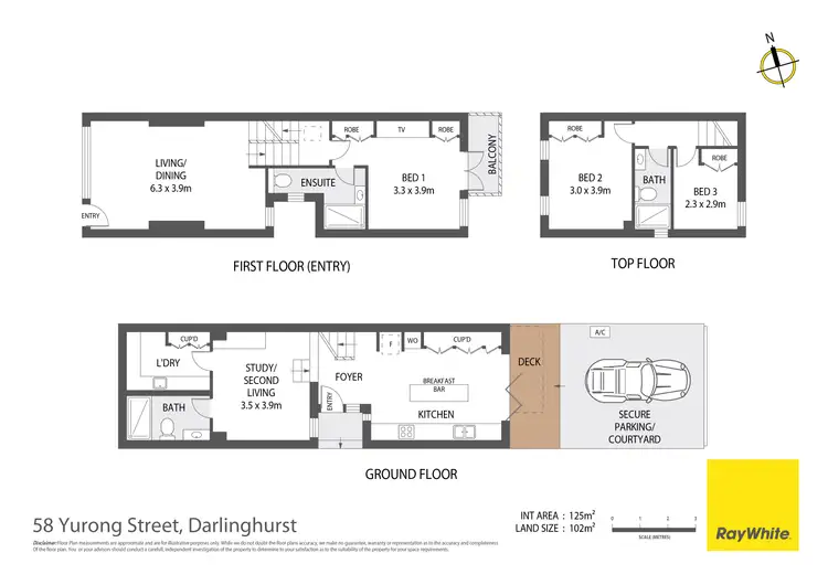 Floorplan of Homely house listing, 58 Yurong Street, Darlinghurst NSW 2010