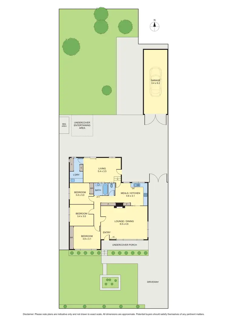 Floorplan of Homely house listing, 34 Wurruk Street, Fawkner VIC 3060