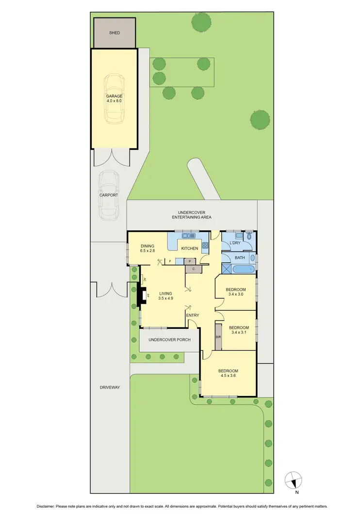 Floorplan of Homely house listing, 19 Palmer Street, Fawkner VIC 3060