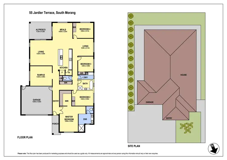 Floorplan of Homely house listing, 55 Jardier Terrace, South Morang VIC 3752