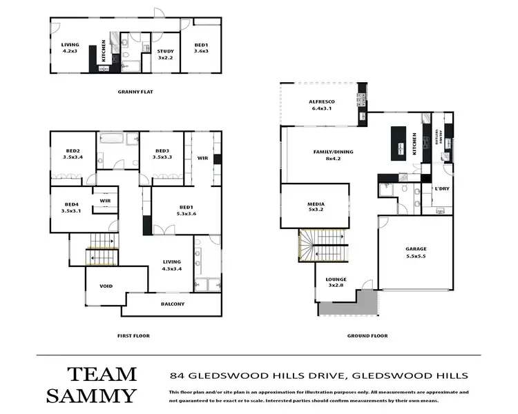 Floorplan of Homely house listing, 84 Gledswood Hills Drive, Gledswood Hills NSW 2557