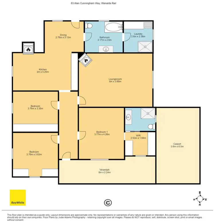 Floorplan of Homely house listing, 83-91 Allan Cunningham Way, Warialda NSW 2402