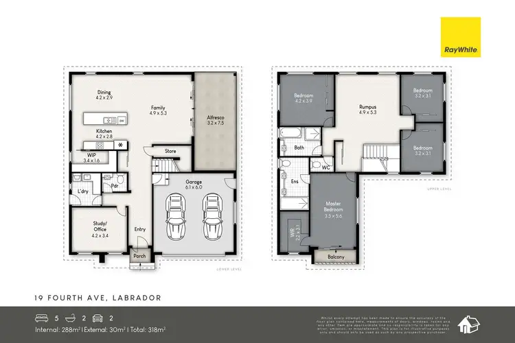 Floorplan of Homely house listing, 19 Fourth Avenue, Labrador QLD 4215
