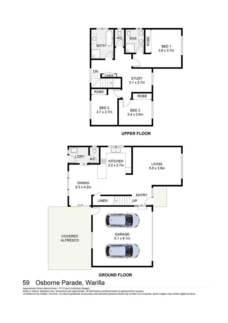 Floorplan of Homely house listing, 59 Osborne Parade, Warilla NSW 2528