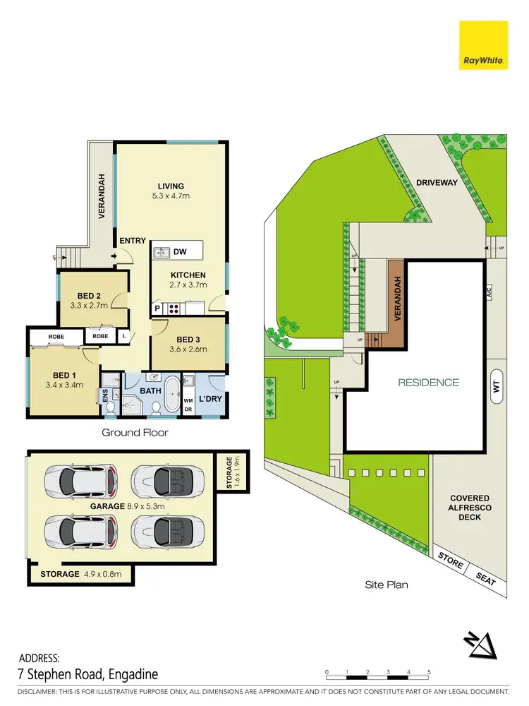 Floorplan of Homely house listing, 7 Stephen Road, Engadine NSW 2233