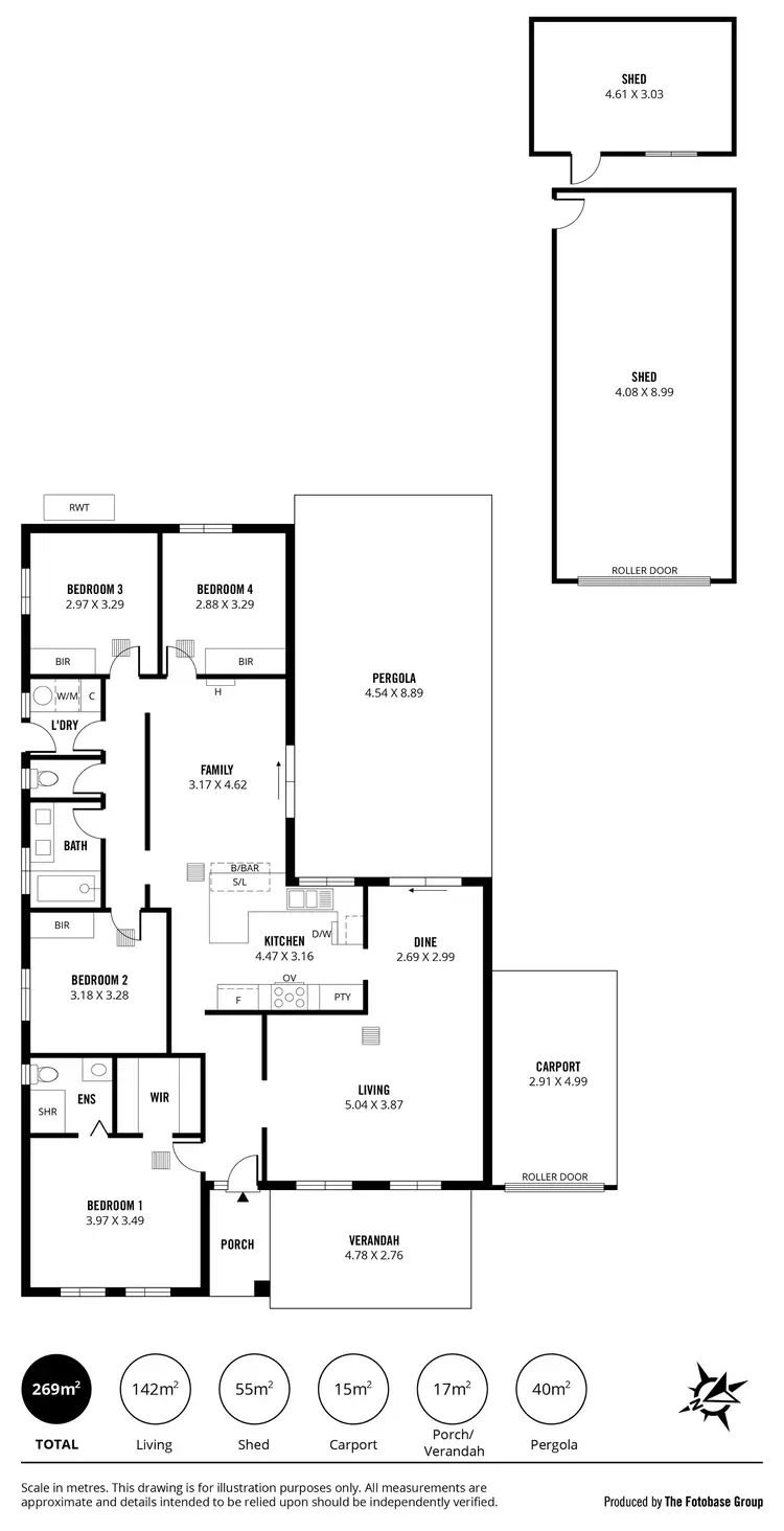 Floorplan of Homely house listing, 12 Jeanette Crescent, Aberfoyle Park SA 5159