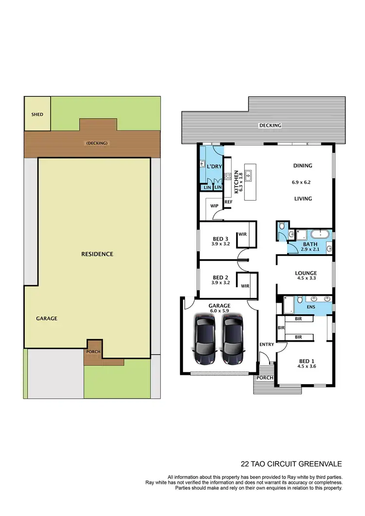 Floorplan of Homely house listing, 22 Tao Circuit, Greenvale VIC 3059
