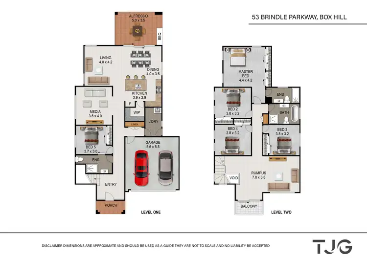 Floorplan of Homely house listing, 53 Brindle Parkway, Box Hill NSW 2765