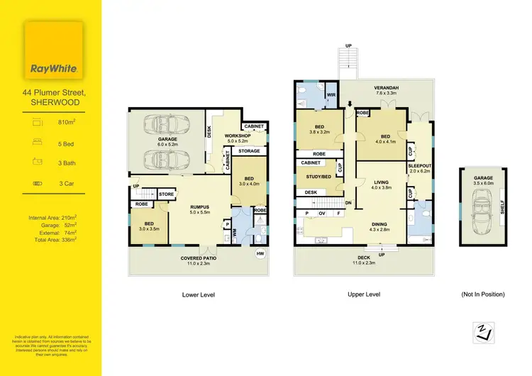 Floorplan of Homely house listing, 44 Plumer Street, Sherwood QLD 4075