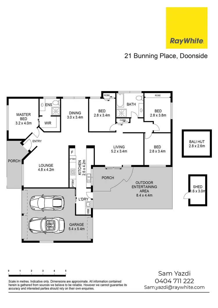 Floorplan of Homely house listing, 21 Bunning Place, Doonside NSW 2767