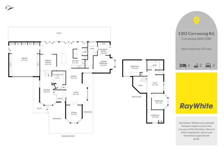 Floorplan of Homely rural property listing, 1302 Currawang Road, Goulburn NSW 2580