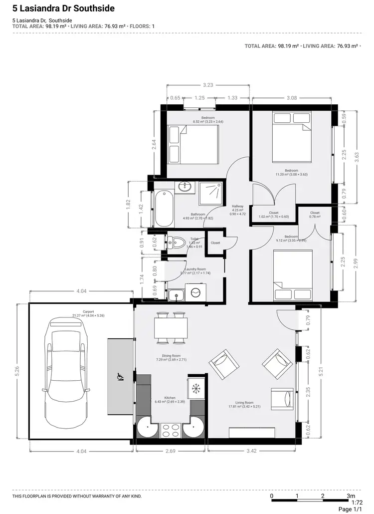 Floorplan of Homely house listing, 5 Lasiandra Drive, Southside QLD 4570