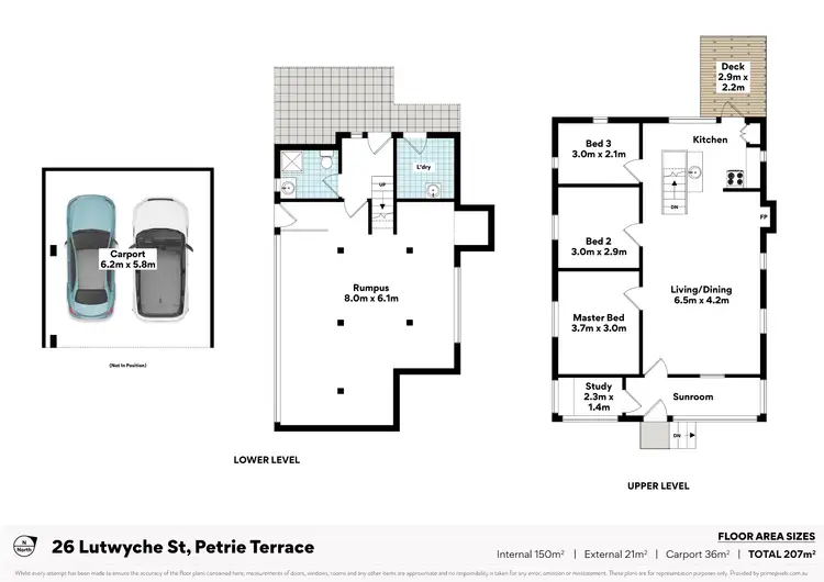 Floorplan of Homely house listing, 26 Lutwyche Street, Petrie Terrace QLD 4000