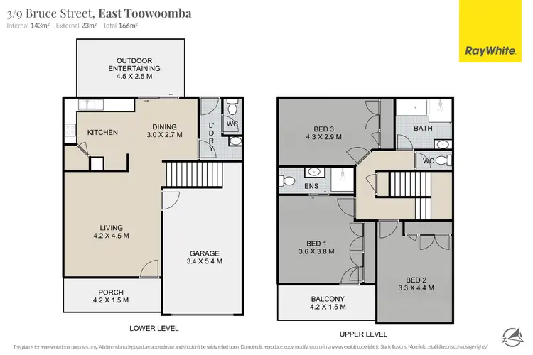 Floorplan of Homely unit listing, 3/9 Bruce Street, East Toowoomba QLD 4350