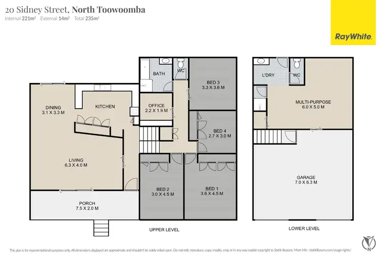 Floorplan of Homely house listing, 20 Sidney Street, North Toowoomba QLD 4350