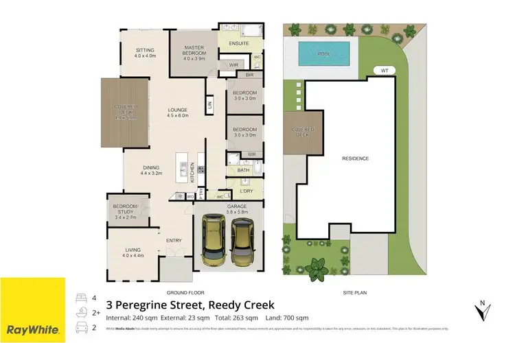Floorplan of Homely house listing, 3 Peregrine Street, Reedy Creek QLD 4227