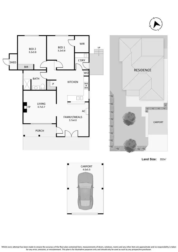 Floorplan of Homely house listing, 1/45 Summit Road, Frankston VIC 3199