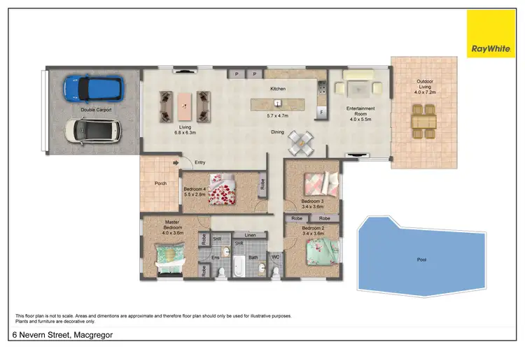 Floorplan of Homely house listing, 6 Nevern Street, Macgregor QLD 4109