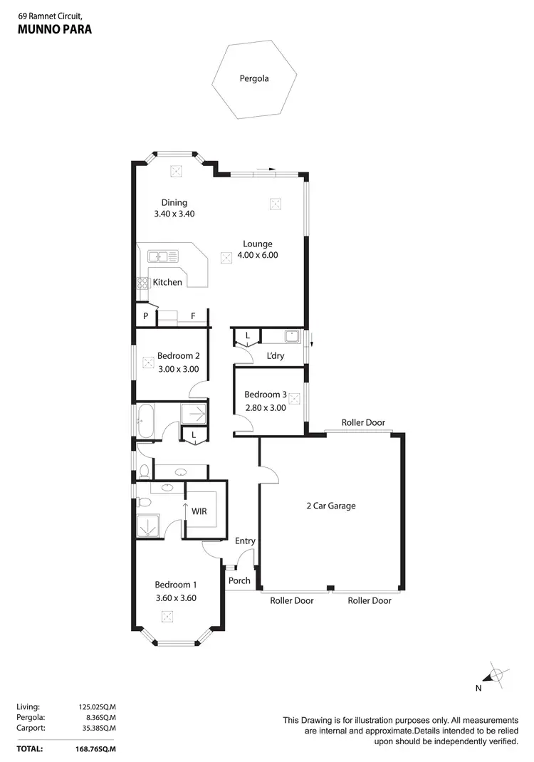 Floorplan of Homely house listing, 69 Ramnet Circuit, Munno Para SA 5115