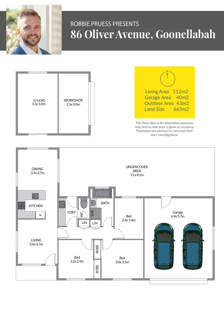 Floorplan of Homely house listing, 86 Oliver Avenue, Goonellabah NSW 2480