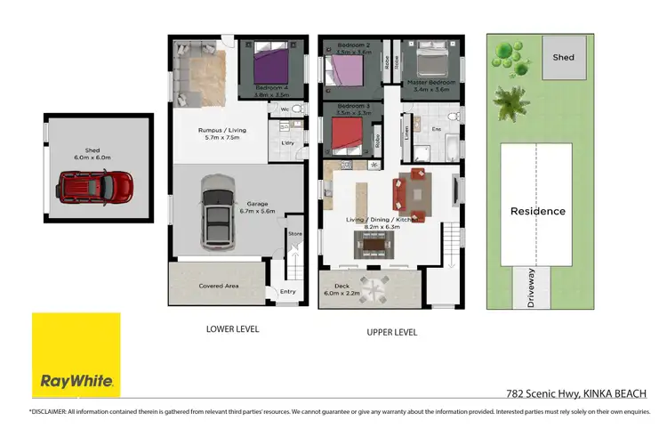 Floorplan of Homely house listing, 782 Scenic Highway, Kinka Beach QLD 4703