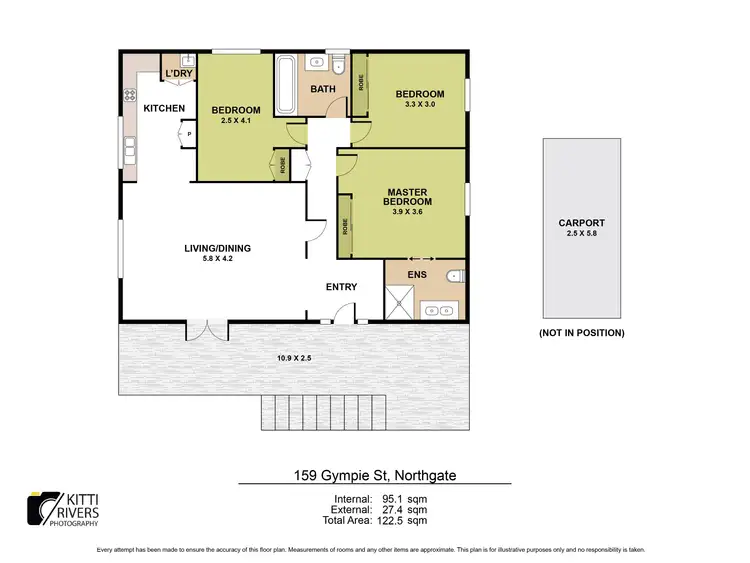 Floorplan of Homely house listing, 159 Gympie Street, Northgate QLD 4013