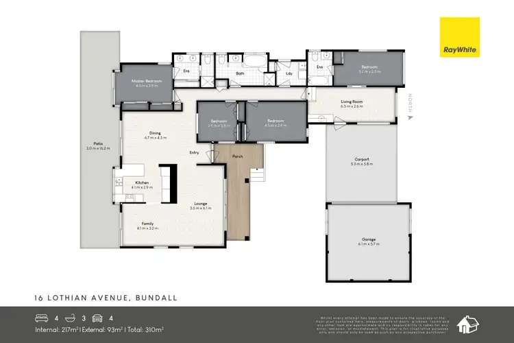 Floorplan of Homely house listing, 16 Lothian Avenue, Sorrento QLD 4217