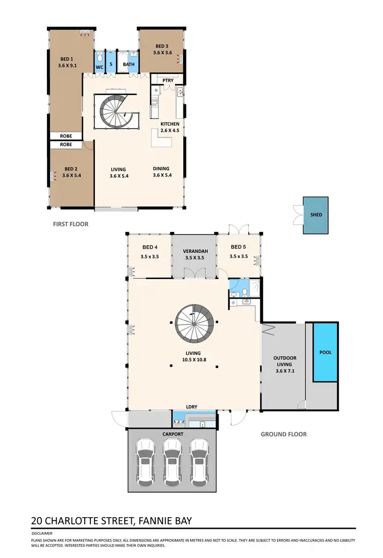Floorplan of Homely house listing, 20 Charlotte Street, Parap NT 820
