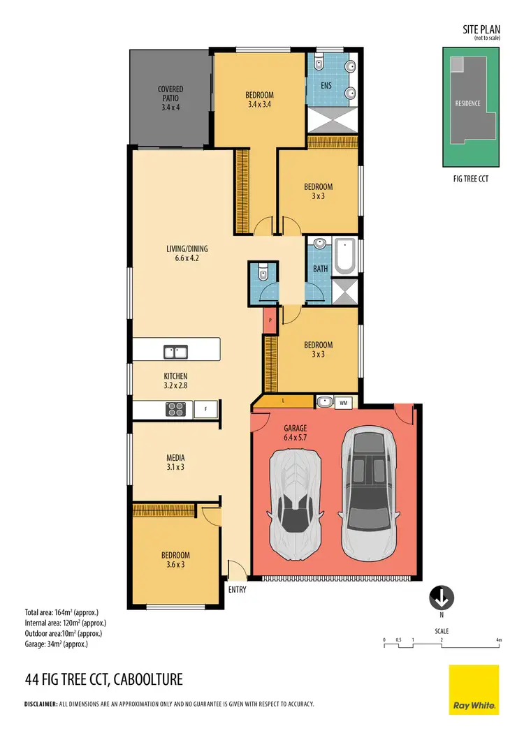 Floorplan of Homely house listing, 44 Fig Tree Circuit, Caboolture QLD 4510
