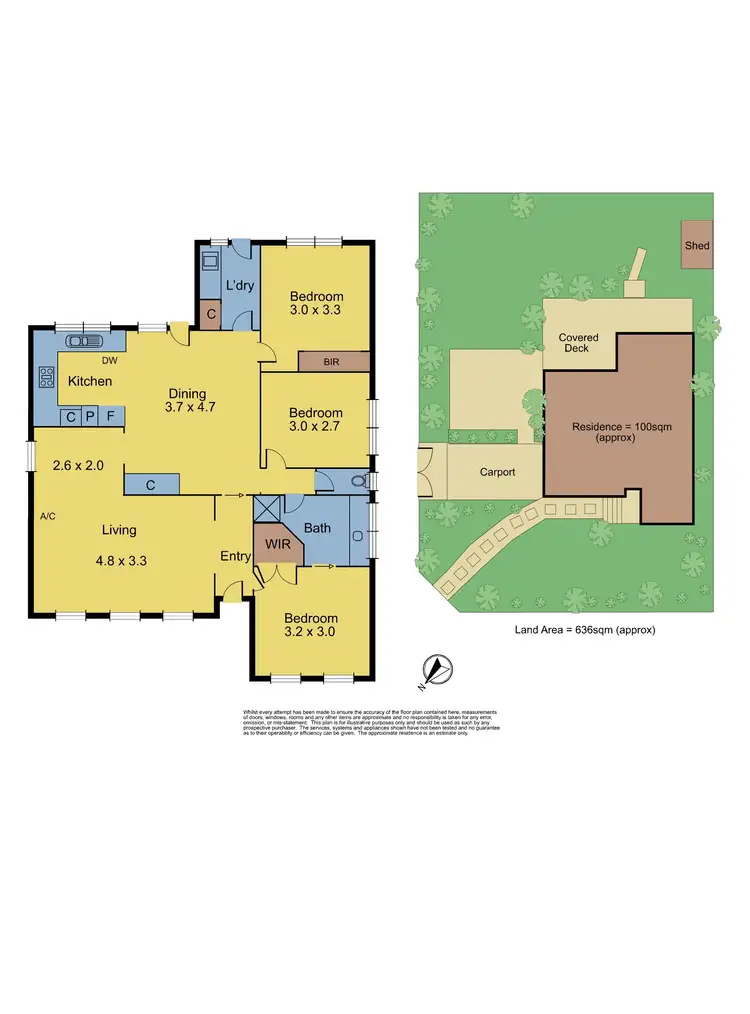 Floorplan of Homely house listing, 1 Tambo Close, Croydon Hills VIC 3136