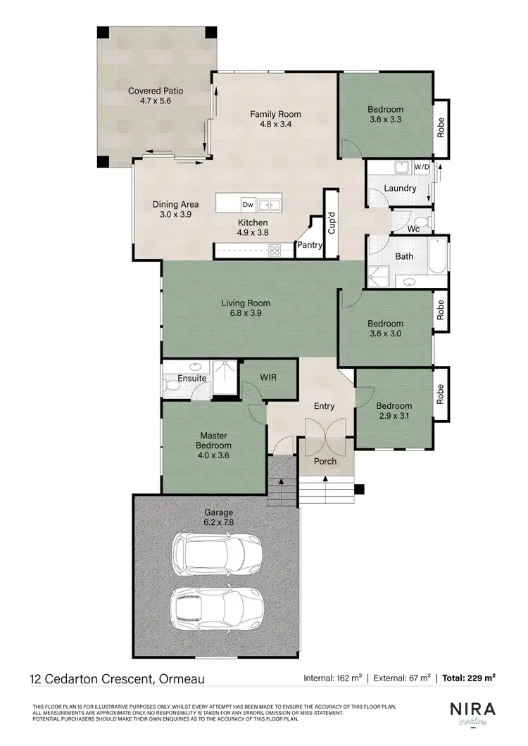 Floorplan of Homely house listing, 12 Cedarton Crescent, Ormeau QLD 4208