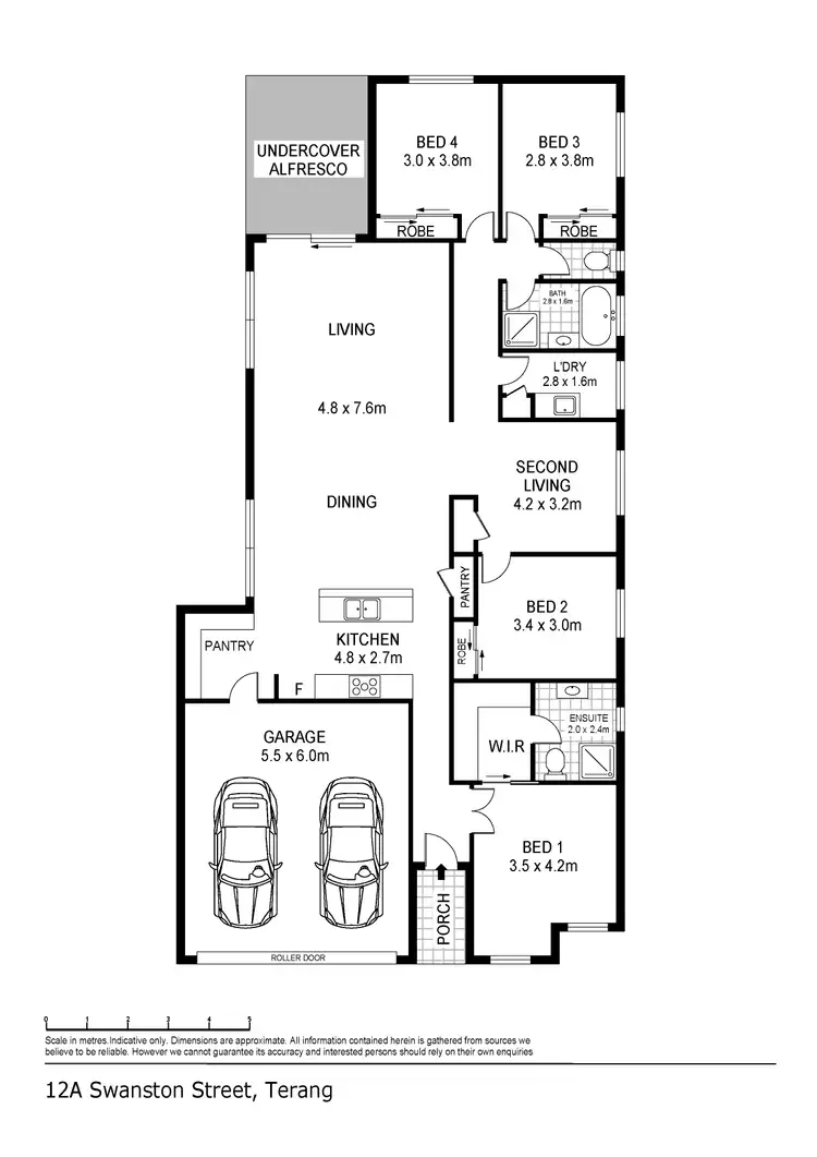 Floorplan of Homely house listing, 12A Swanston Street, Terang VIC 3264
