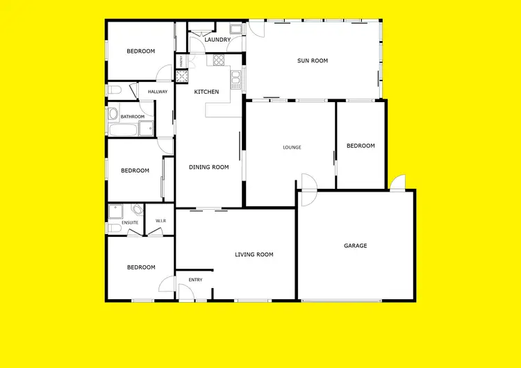 Floorplan of Homely house listing, 3 Macquarie Court, Mildura VIC 3500