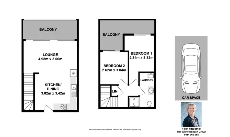 Floorplan of Homely apartment listing, 30/282-284 High Street, Penrith NSW 2750