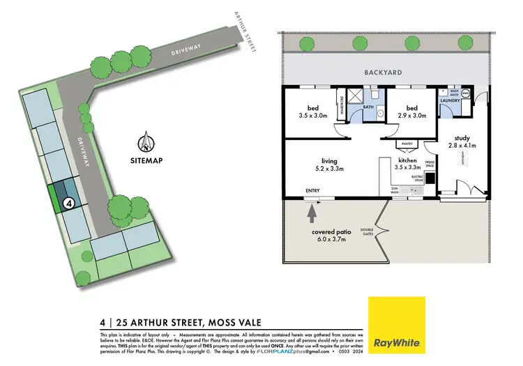 Floorplan of Homely flat listing, 4/25 Arthur Street, Moss Vale NSW 2577