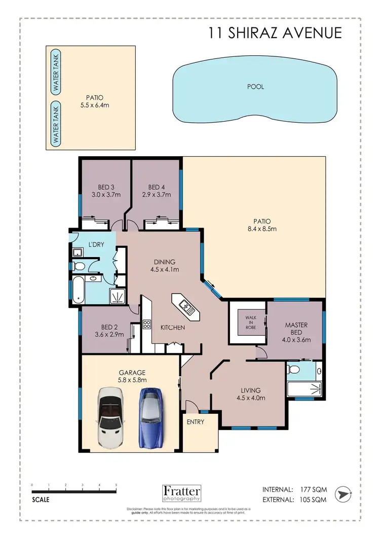 Floorplan of Homely house listing, 11 Shiraz Avenue, Condon QLD 4815
