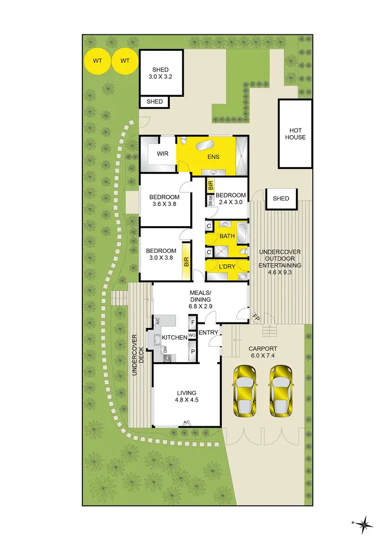 Floorplan of Homely house listing, 27 Illouera Avenue, Grovedale VIC 3216