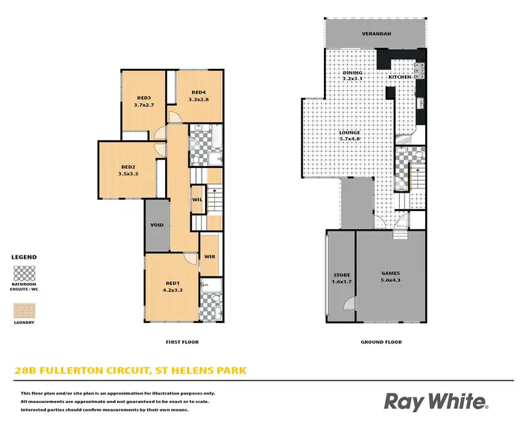 Floorplan of Homely house listing, 28B Fullerton Circuit, St Helens Park NSW 2560