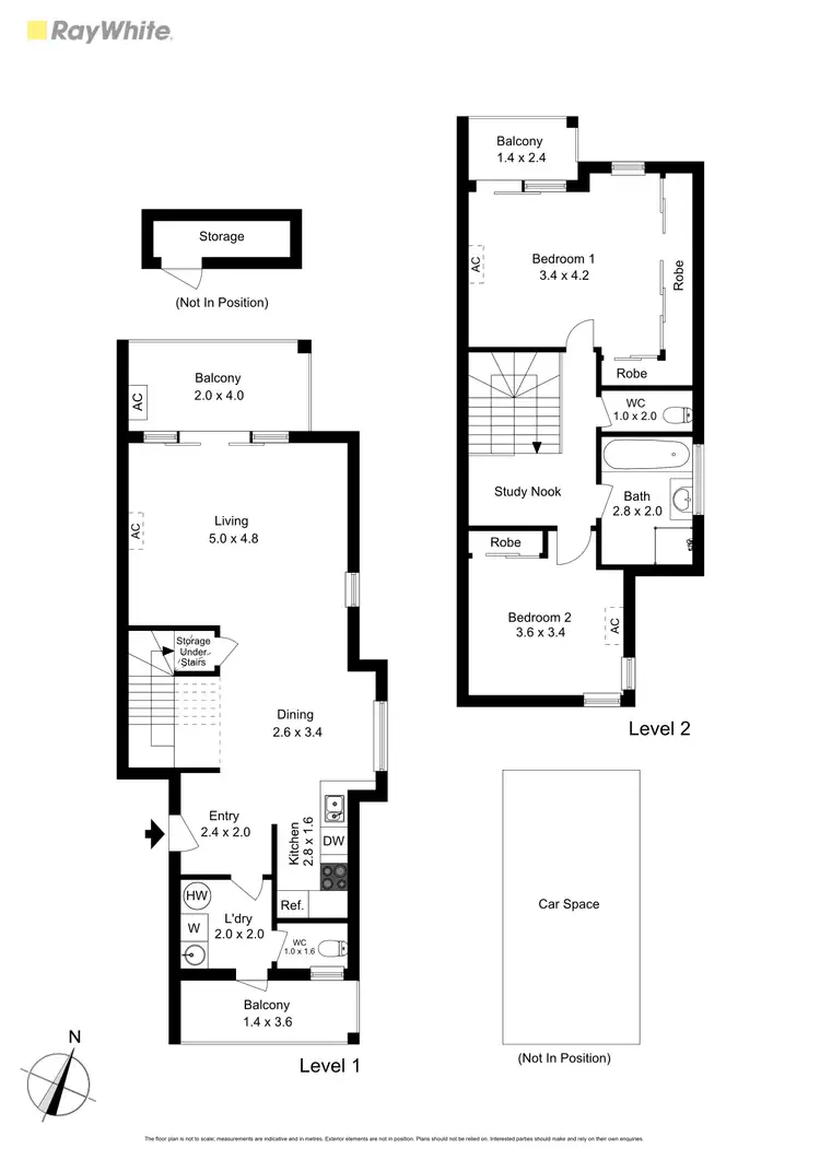 Floorplan of Homely apartment listing, L1 - 14/5 Culcairn Drive, Frankston South VIC 3199