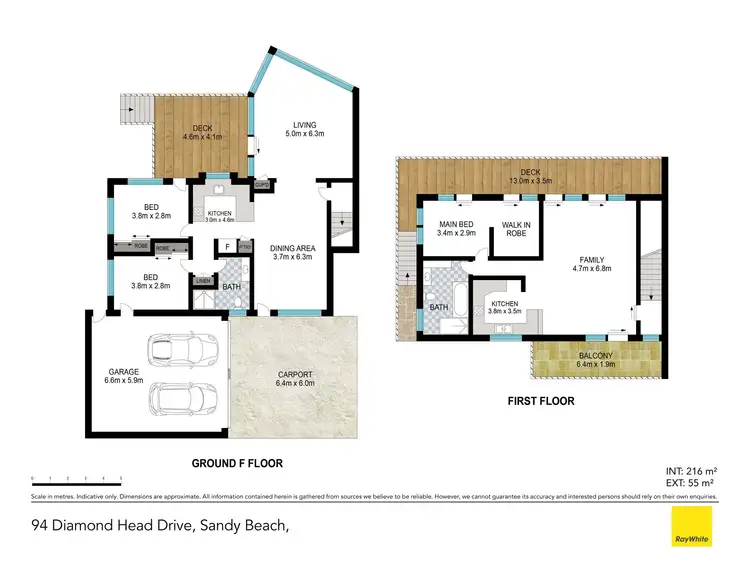 Floorplan of Homely house listing, 94 Diamond Head Drive, Sandy Beach NSW 2456