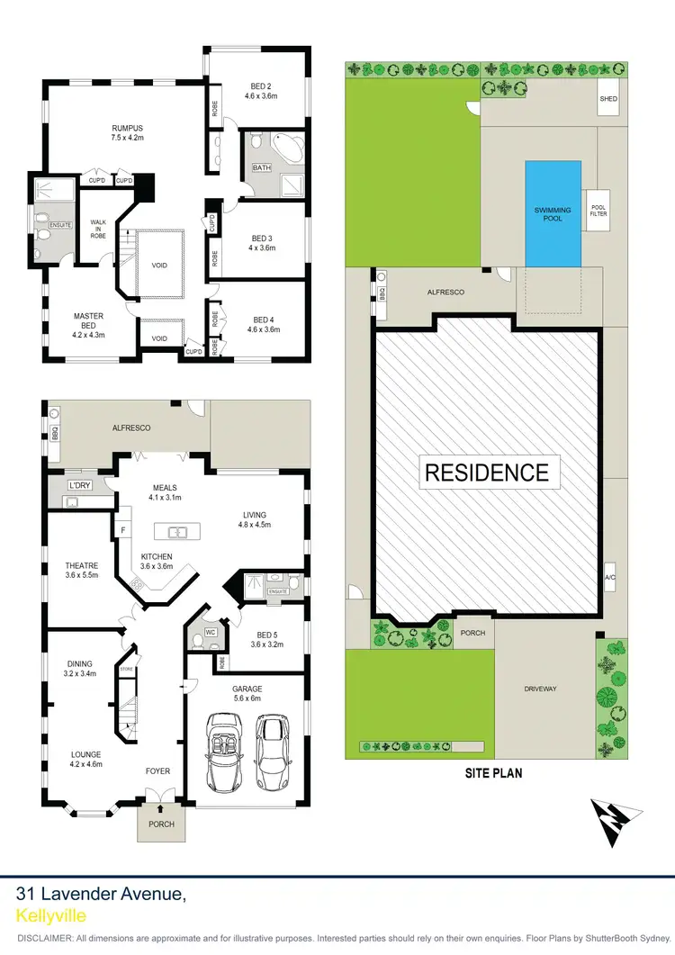 Floorplan of Homely house listing, 31 Lavender Avenue, Kellyville NSW 2155