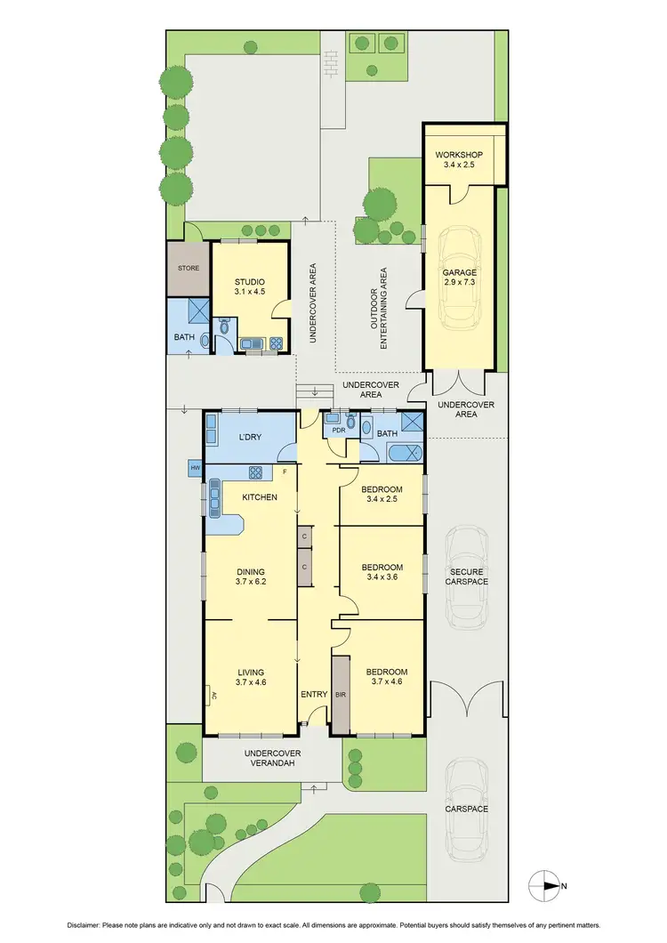 Floorplan of Homely house listing, 32 Fourth Avenue, Brunswick VIC 3056