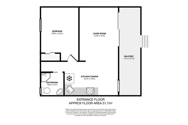 Floorplan of Homely apartment listing, 2/38 Sandy Point Road, Corlette NSW 2315