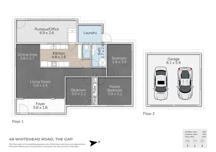 Floorplan of Homely house listing, 49 Whitehead Road, The Gap QLD 4061