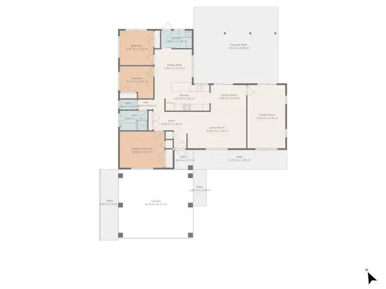 Floorplan of Homely house listing, 6 Roberts Street, Emerald QLD 4720