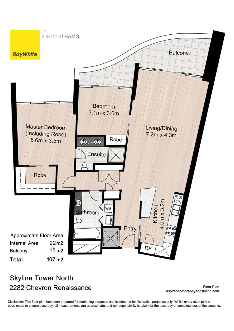 Floorplan of Homely apartment listing, 2282/23 Ferny Avenue, Surfers Paradise QLD 4217