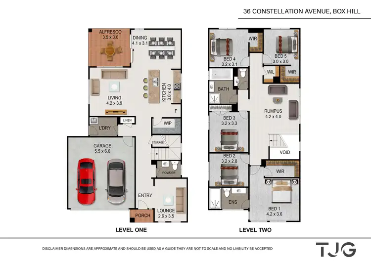 Floorplan of Homely house listing, 36 Constellation Avenue, Box Hill NSW 2765