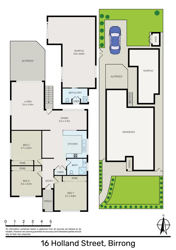 Floorplan of Homely house listing, 16 Holland Street, Birrong NSW 2143