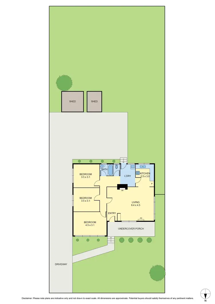 Floorplan of Homely house listing, 161 Cuthbert Street, Broadmeadows VIC 3047