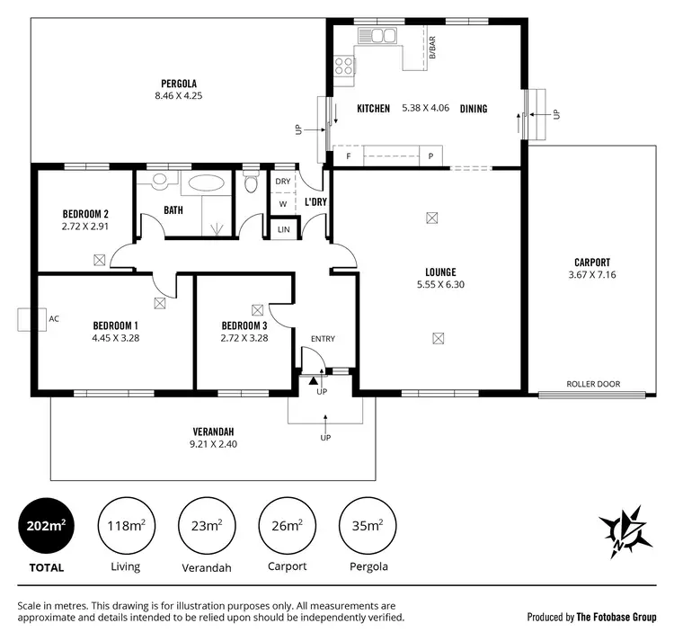 Floorplan of Homely house listing, 26 Kerry Street, Salisbury Downs SA 5108